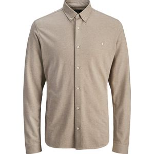 Jack & Jones - Jprblublake Pique Detail Shirt - Tigers Eye - Overhemd