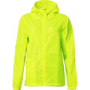 Basic rain jacket signaalgeel m/l