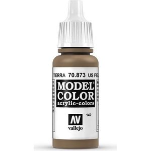 Vallejo 70873 Model Color US Field Drab - Acryl Verf flesje