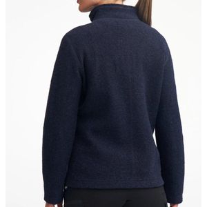 Ivanhoe - Beata - Dames Wollen Full-Zip Vest - Rood - 100% Gekookte Wol