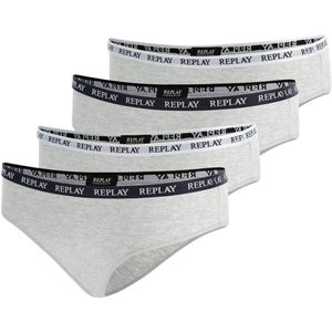 REPLAY - Slip - Grijs Zwart Wit - 4 Pack - Low Waist