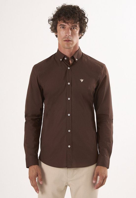 Felix Hardy Overhemd  bruin