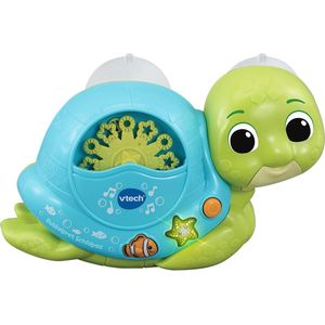 VTech Bad Bubbelpret Schildpad - Bubbelend Badspeelgoed - Interactief Babyspeelgoed - Met Bubbelvloeistof - Vanaf 1 Jaar