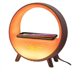 Wake up Light - Digitale Wekker Slaapkamer Met Snoer - Wake up Light Bluetooth Speaker