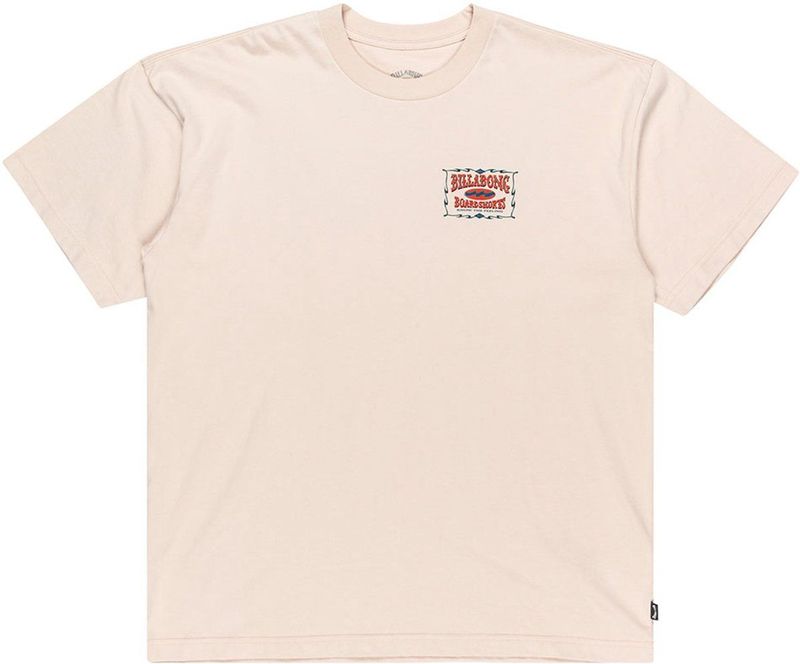 Billabong - Double Spread OG - T-shirt - Wit/Beige