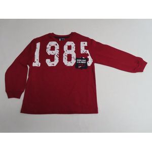 T shirt met lange mouw - Jongens - Bordeaux - 1985 - 3 jaar 98