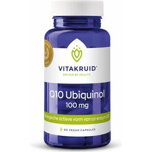 Vitakruid - Q10 Ubiquinol 100 mg - 90 vegan capsules