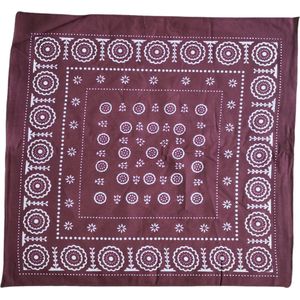 Boerenbontzakdoek 48x48 cm Bruin - 10 Stuks