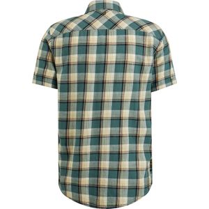 Short Sleeve Shirt Ctn Slub Weave