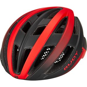 Rudy Project Venger Road Helm, zwart/rood Hoofdomtrek S | 51-55cm