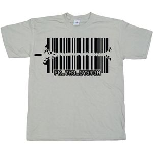 Hybris Fuck The System T-Shirt SH-1-15235-H23-4 Khaki-S