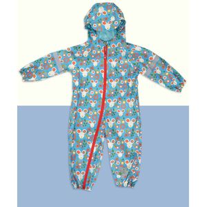 Kinderen | Regenpak | Softshell | Buitenspeelpak | Spatpak | Eco | Duurzaam | 1-2 jaar | Maura de Muis
