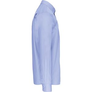 Kariban Heren poplin overhemd lange mouwen K541 - Bright Sky - XL