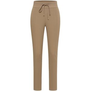 Bonded Travel Broek Skinny 202632 Latte