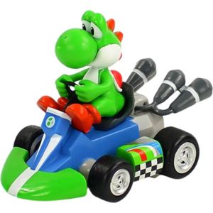 YOSHI Terugtrekken Kart Racers Actie Figuur Speelgoed - Super Mario Series