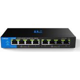 Linksys LN2308P - Netwerk Switch - Unmanaged PoE++ - 2500 Mbps - 8-poorts