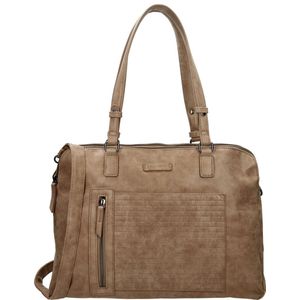 Enrico Benetti Alice 66632 Schoudertas met tabletvak - Licht taupe