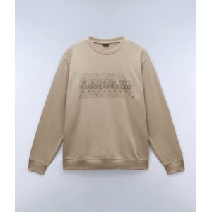 Napapijri - Albula - Sweatshirt - Beige - Katoen/Polyester