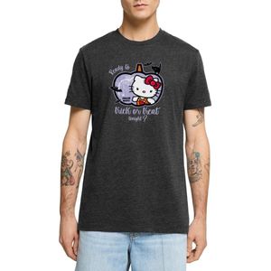 Hello Kitty Halloween Trick Of Treat Premium T Shirt Heren