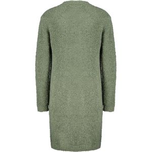 DIDI Dames Boucle vest Orzo in groen maat 42/44