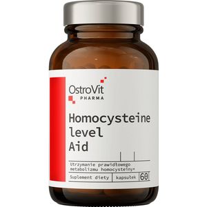OstroVit Pharma - Homocysteine Level Aid - 60 Caps - cholinebitartraat - Betaïne HCl - Vitamine B2, B6, B12 - Biotine - Foliumzuur