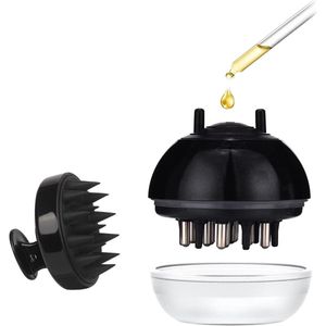 Hoofdhuidapplicatorset - Set van 2 stuks voor haarverzorging en stimulatie van haargroei