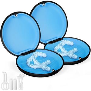 Tandbeugeldoos Set met Verwijderingsgereedschap en Borstel - Compacte Klemdoos voor Reizen