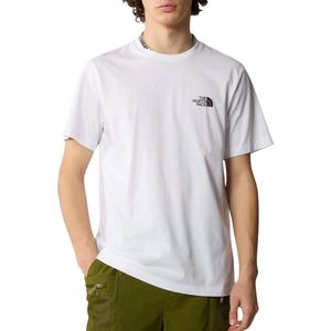 The North Face Simple Dome heren T-shirt wit - Maat S
