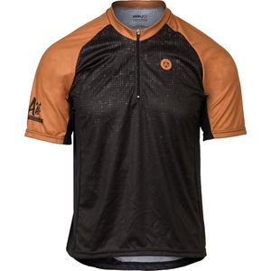 AGU Wout van Aert Collab Fietsshirt Team Jumbo-Visma Heren - Bruin - XS