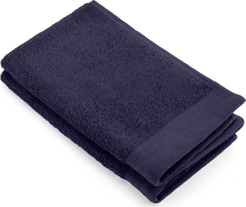 Walra Gastendoek Soft Cotton (PP) - 2x 30x50 - 100% Katoen - Navy