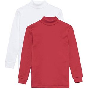 Kinderen Thermisch Ondergoed Set met Lange Mouwen en Halve Kraag - 2 Stuks