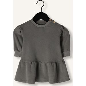 PLAY UP Fleece Dress Unisex - Jurk - Grijs - Maat 68.