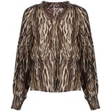 Geisha - Top 53646-20 - Dames Top - Met V-hals en Lange Mouwen