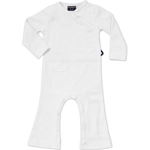 Silky Label jumpsuit ice white - korte mouw - maat 50/56 - wit