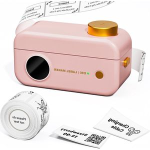 20mm-24mm Wide Self-Adhesive Labeling Device Bluetooth Printer - Glasses Storage Organisation (Aurora)