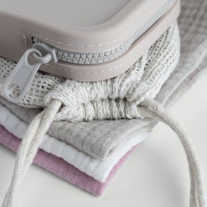 CADEAUSET herbruikbare zakdoeken roze - Mama Zakdoek