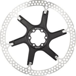 Formula remschijf remschijf 6-gaats, 2-delig zwart/zilver Diameter 140 mm