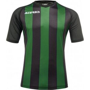Acerbis Sports JOHAN STRIPED S/SL JERSEY (Sportshirt) BLACK/GREEN M