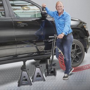 Datona® Krik 22 ton met set assteunen 12 ton