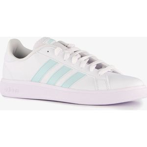 Adidas Grand Court Base 2.0 dames sneakers - Wit - Uitneembare zool - Maat 37 1/3