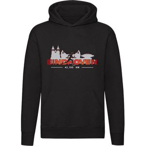 Eindhoven hardlopen Hoodie - 42 km - marathon - hele marathon - unisex - sweater - capuchon - trui