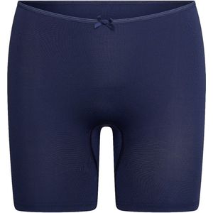 RJ Bodywear Pure Color dames extra lange pijp short (1-pack) - donkerblauw - Maat: M