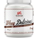 XXL Nutrition - Whey Delicious - Coconut / Kokos - Wei Eiwitpoeder met BCAA & Glutamine, Proteïne poeder, Eiwit shake, Whey Protein - 1000 gram