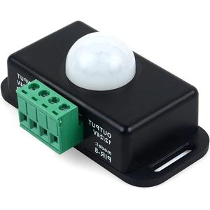 12V/24V bewegingsmelder schakelaar PIR-sensor LED-schakelaarcontroller voor flexibele LED-strips
