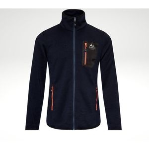Nordberg Noa Fleece Navy Melange - Jas - 3xl