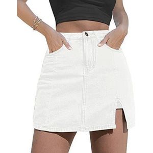 Korte Jeans Rok voor Dames - Zomer Shorts met Zakken