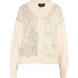 usha - Strickcardigan - Zwart