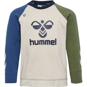 Hummel - hmlASSYM - T-shirt - Lange Mouwen - Biologisch Katoen - Geprinte Logo's