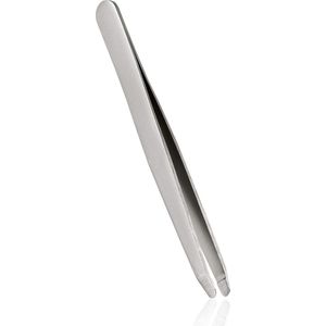 Huidvriendelijke safety pincet rond - wenkbrauwen epileren - ronde punt