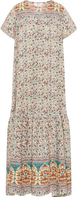 usha Zomerjurkje met bloemenprint